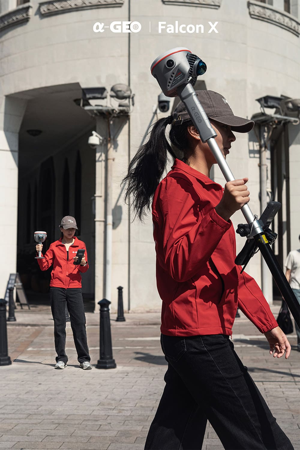 Falcon X — Laser Scanner SLAM com RTK híbrido AlphaGeo